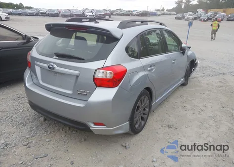 2016 Subaru Impreza 2.0I Sport Premium from USA, damaged, VIN JF1GPAP66G8328681